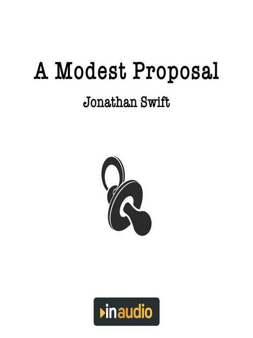 Title details for A Modest Proposal by Jonathan Swift - Available